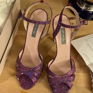 SJP Purple Westminster sandal